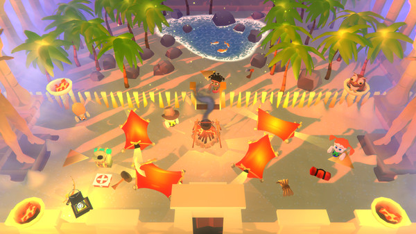 Camped Out game for Linux 1