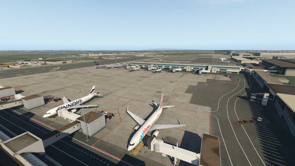 Скриншот из X-Plane 11 - Add-on: Aerosoft - Airport Rom