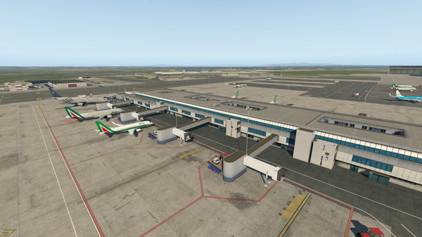 Скриншот из X-Plane 11 - Add-on: Aerosoft - Airport Rom
