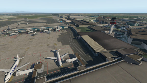 Скриншот из X-Plane 11 - Add-on: Aerosoft - Airport Rom