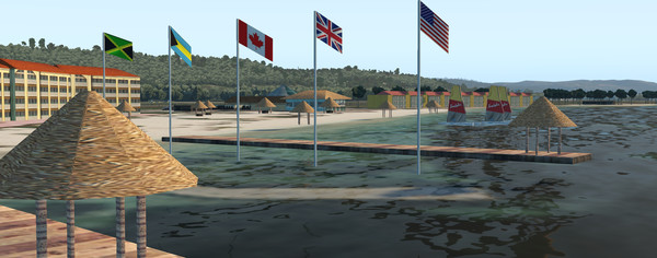 Скриншот из X-Plane 11 - Add-on: Skyline Simulations - MKJS - Montego Bay Jamaica