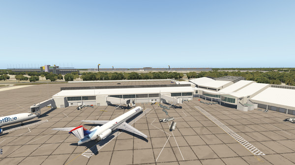 Скриншот из X-Plane 11 - Add-on: Aerosoft - Airport Daytona Beach International XP