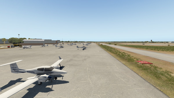 Скриншот из X-Plane 11 - Add-on: Aerosoft - Airport Daytona Beach International XP