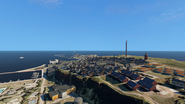 Скриншот из X-Plane 11 - Add-on: Aerosoft - Helgoland XP