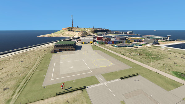 Скриншот из X-Plane 11 - Add-on: Aerosoft - Helgoland XP