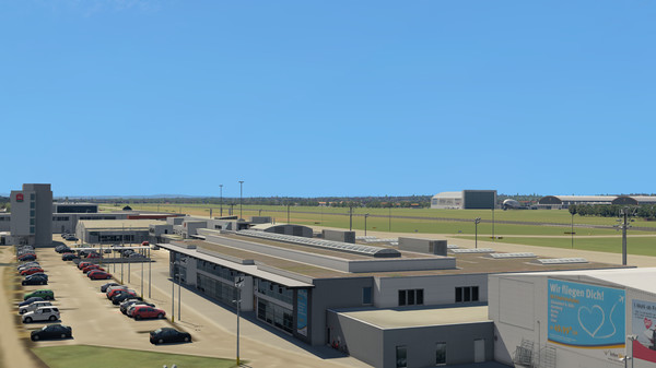 Скриншот из X-Plane 11 - Add-on: Aerosoft - Airport Friedrichshafen