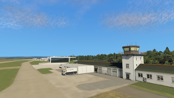 Скриншот из X-Plane 11 - Add-on: Aerosoft - Airport Friedrichshafen