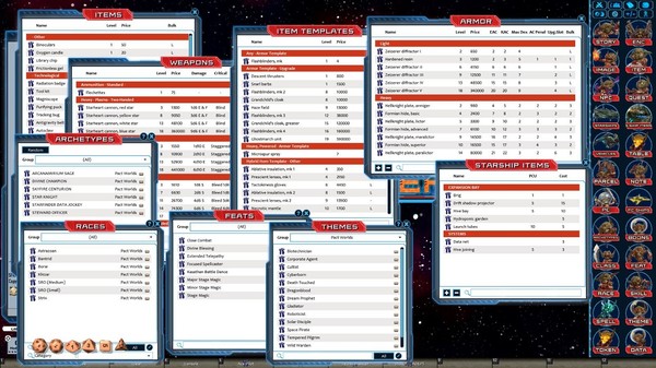 Скриншот из Fantasy Grounds - Starfinder RPG - Pact Worlds (SFRPG)