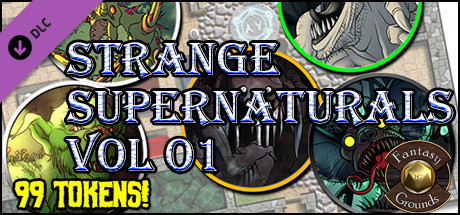 Купить Fantasy Grounds - Strange Supernaturals Vol 1 (Token Pack) (DLC)