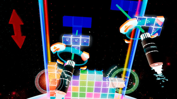 Скриншот из Fightttris VR