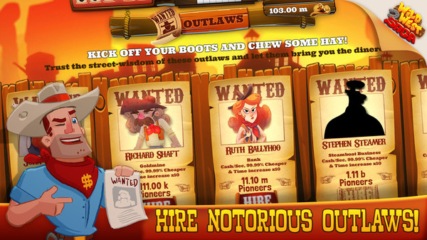 Wild West Saga: Idle Tycoon Clicker screenshot