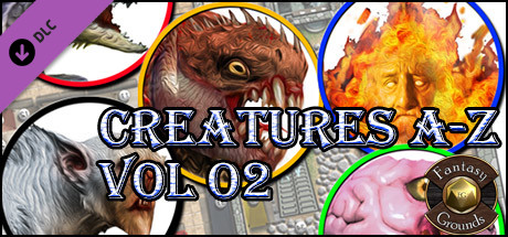 Fantasy Grounds – Creatures A-Z Vol 2 (Token Pack)