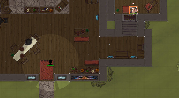 Скриншот из GM Forge - Virtual Tabletop