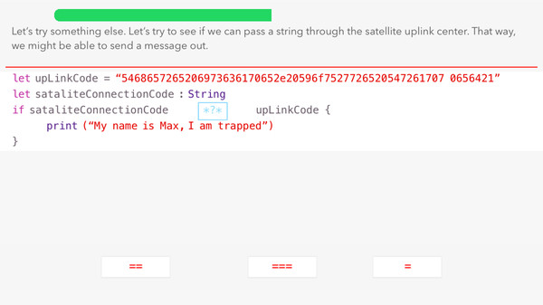 Escape Code - Coding Adventure game for Linux 1