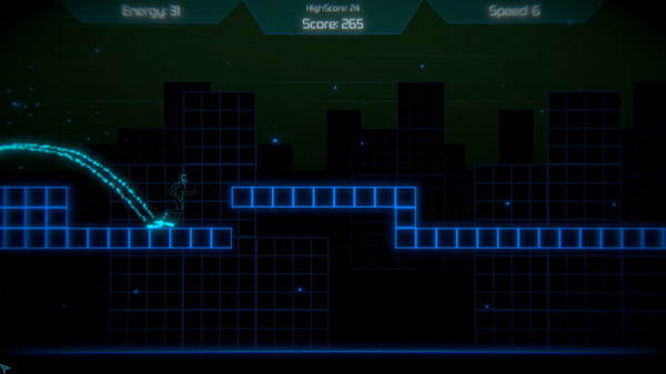 Скриншот из Neon Void Runner