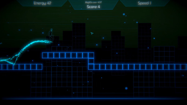 Neon Void Runner screenshot