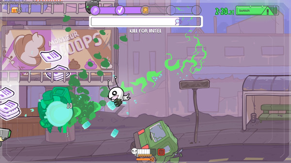 Screenshot of Alien Hominid Invasion