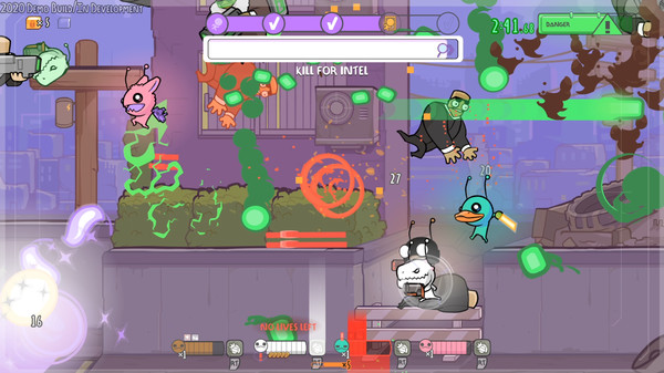 Screenshot of Alien Hominid Invasion