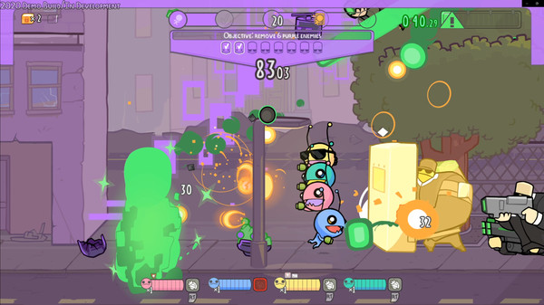 Screenshot of Alien Hominid Invasion