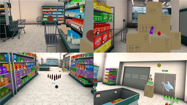 Supermarket VR and mini-games minimum requirements