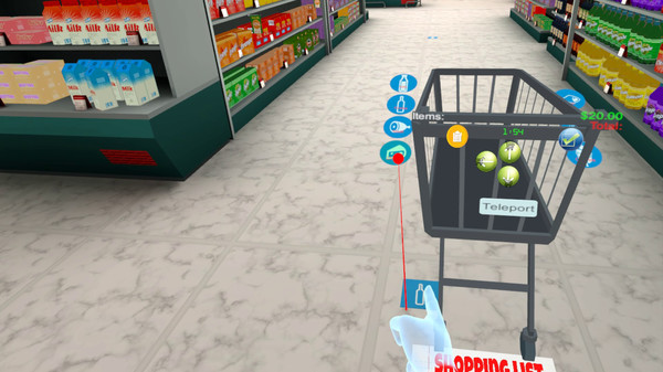 Can i run Supermarket VR and mini-games