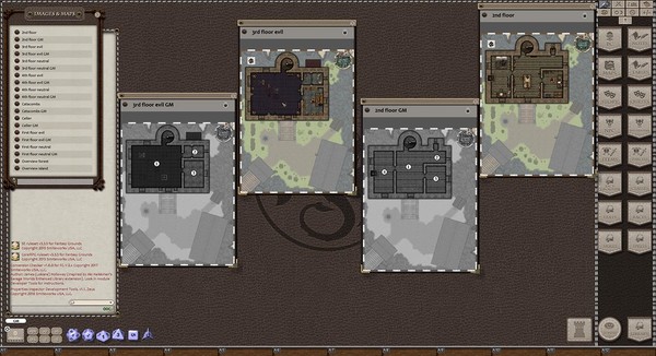 Скриншот из Fantasy Grounds - Magicians Tower (Map Pack)