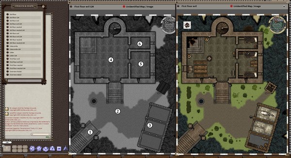 Скриншот из Fantasy Grounds - Magicians Tower (Map Pack)