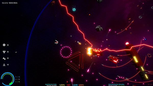 Bullet Hell ADVANCED game for Linux 1