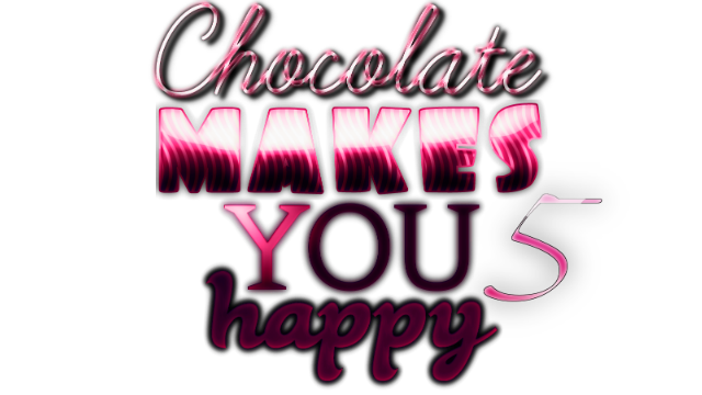 Chocolate makes you happy 5 Logo