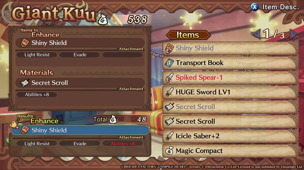 Скриншот из Sorcery Saga - The Phaal Costume Bundle