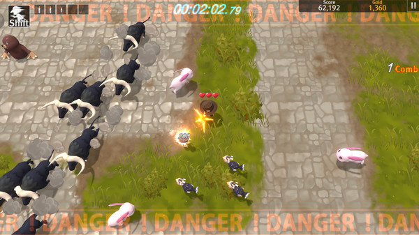 Cowboy : Attack of Wild Animal game for Linux 1