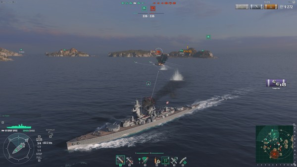 Скриншот из World of Warships — Admiral Graf Spee Pack