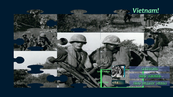 Vietnam War PuZZles game for windows Pc 1
