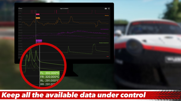 Скриншот из Sim Racing Telemetry