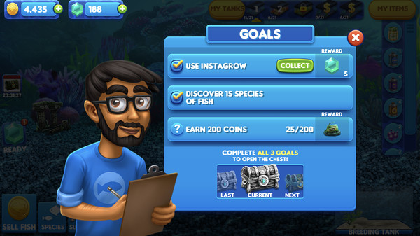Скриншот из Fish Tycoon 2: Virtual Aquarium