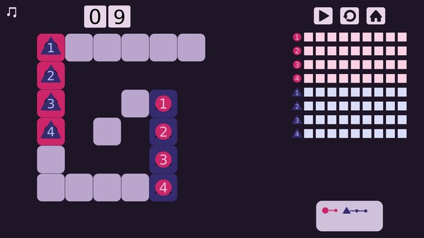 Color Path game for Linux 1