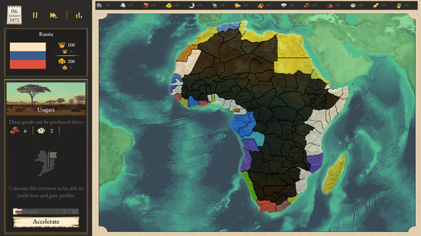 Скриншот из Imperialism: The Dark Continent