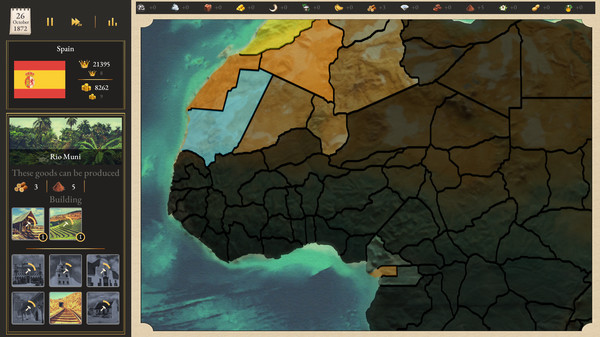 Скриншот из Imperialism: The Dark Continent