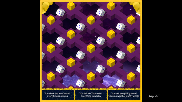 Скриншот из God is a Cube: Programming Robot Cubes