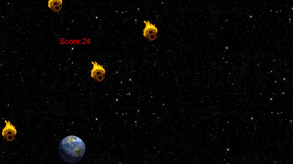 Скриншот из Meteor Shower