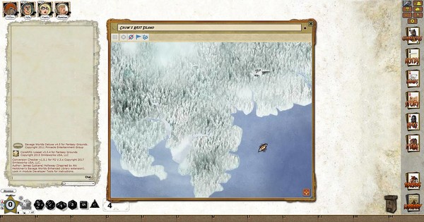 Скриншот из Fantasy Grounds - A00: Crow's Rest Island (Savage Worlds)