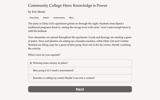 Скриншот из Community College Hero: Knowledge is Power