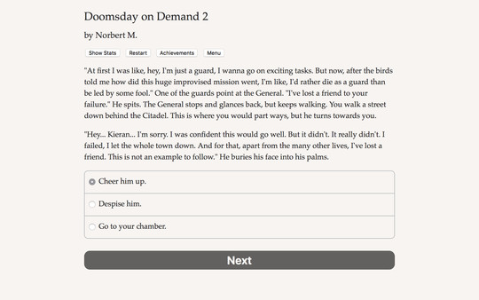 Doomsday on Demand 2 recommended requirements