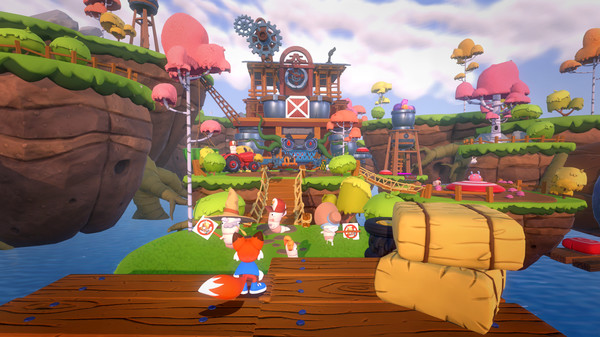 Скриншот из Super Lucky's Tale