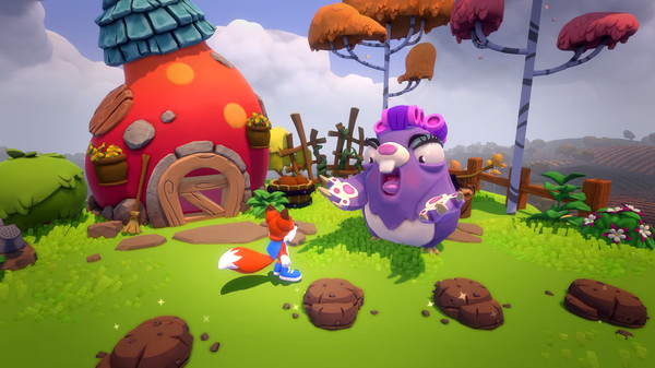 Скриншот из Super Lucky's Tale