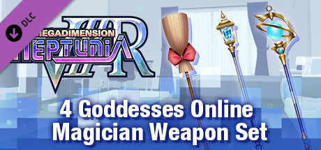 Megadimension Neptunia VIIR - 4 Goddesses Online Magician Weapon Set cover art