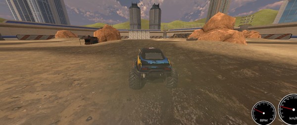 Monster Truck Drive game for Linux 1