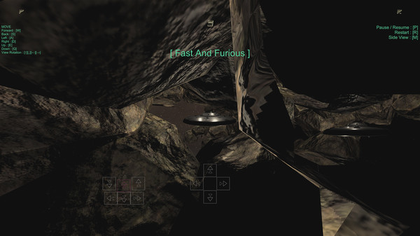 Скриншот из UFO Simulator Control Master