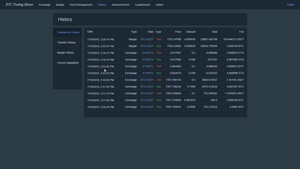 Скриншот из Bitcoin Trading Master