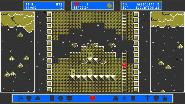 Скриншот из Bitsy Bits